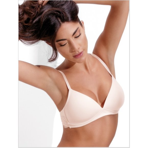 LOVE&BRA - REGGISENO DONNA "MIA" SENZA FERRETTO - CHAMPAGNE