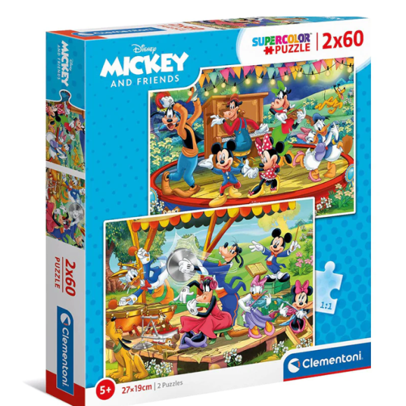 PUZZLE 2X60 MICKEY 21620