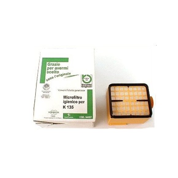 FOLLETTO - MICROFILTRO IGIENICO ASPIRAPOLVERE VK135 ORIGINALE
