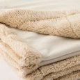 RIVIERA - PLAID "MILBA" 160X210 - BIANCO ANTICO