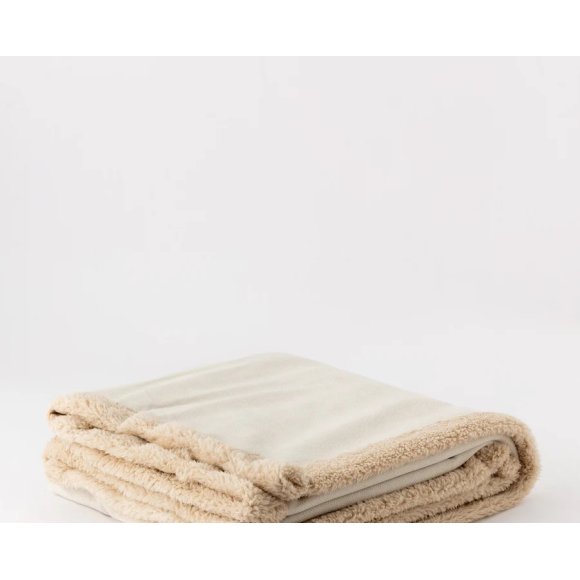 RIVIERA - PLAID "MILBA" 160X210 - AMBRA