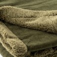 RIVIERA - PLAID "MILBA" 160X210 - VERDE BOSCO