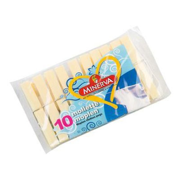 MOLLETTE IN PLASTICA "MINERVA" - 10 PEZZI