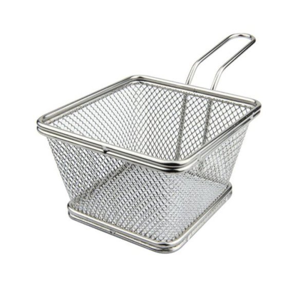 MINI CESTINO FRITTURA QUADRATO