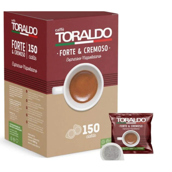TORALDO BOX CIALDE PZ 150 FORTE E CREMOSO