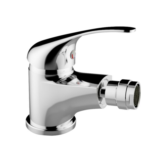 MISCELATORE BIDET SERIE EVA - CROMATO 