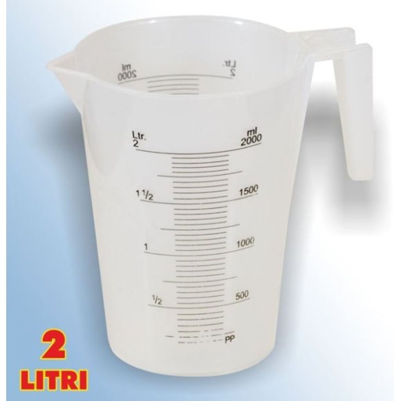 MISURINO IN PLASTICA 2 LITRI 