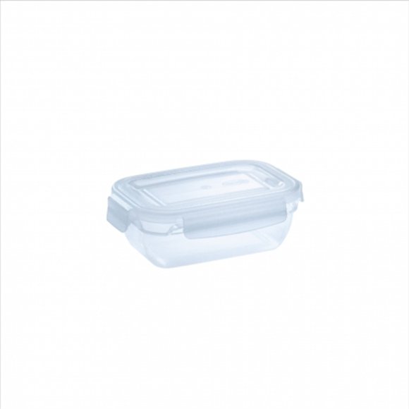 CONTENITORE ERMETICO RETTANGOLARE  IN PLASTICA - 0,50 LITRI
