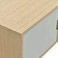 MOBILE TV IN LEGNO BIANCO NATURALE
