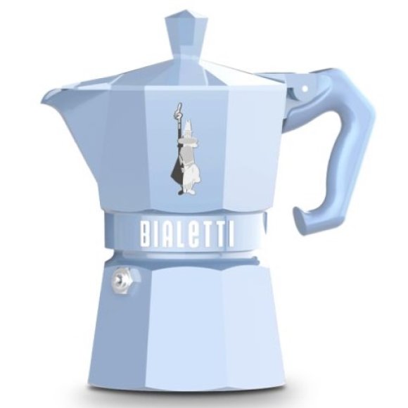 BIALETTI MOKA EXCLUSIVE BLUE - 3 TAZZE BIALETTI MOKA EXCLUSIVE BLUE - 3 TAZZE