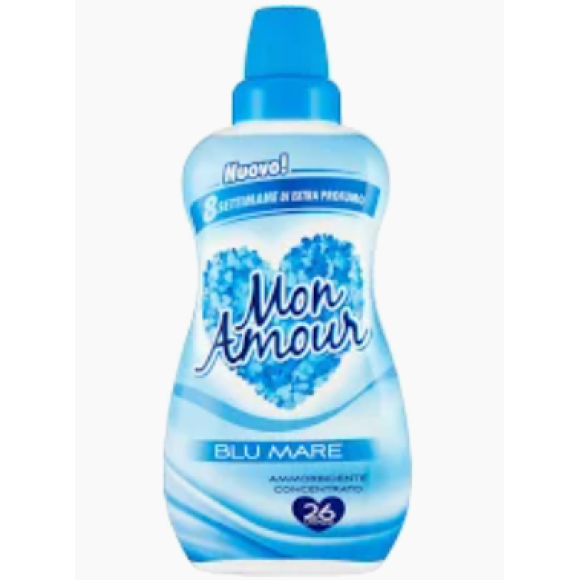 Mon Amour Ammorbidente Concentrato Blu Mare 650 ml Mon Amour Ammorbidente Concentrato Blu Mare 650 ml