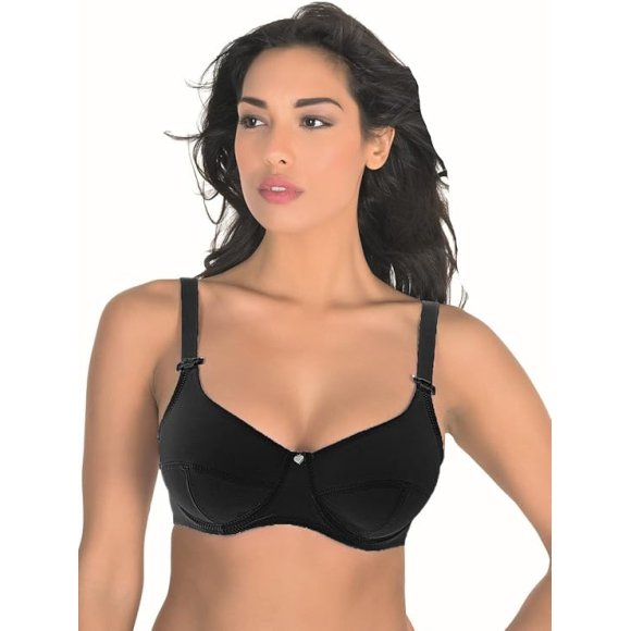 ARIS - REGGISENO "MONICA" DALLA TAGLIA 3 ALLA 8 - NERO
