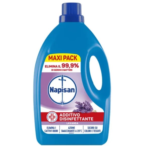 Napisan Additivo Disinfettante Liquido per Lavatrice Lavanda 2,2L