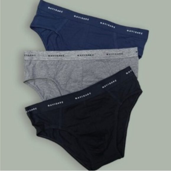 NAVIGARE SLIP UOMO 3 PEZZI COD. 102 T COLORI ASSORTITI 