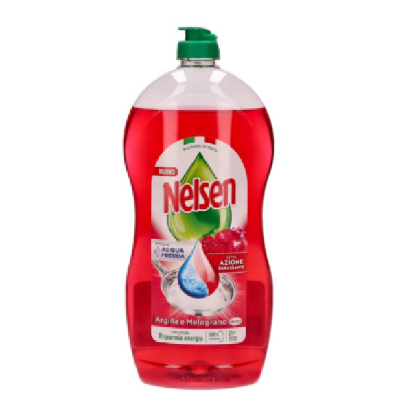 NELSEN DETERSIVO LIQUIDO PIATTI ARGILLA E MELOGRANO 850 ML