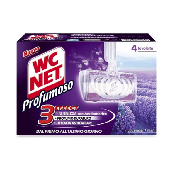  Tavolette WC Net - Profumoso Lavanda - conf. 4