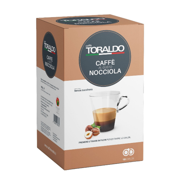 TORALDO CIALDE SOLUBILI CAFFÈ E NOCCIOLA TORALDO CIALDE SOLUBILI CAFFÈ E NOCCIOLA