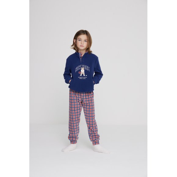 NOIDINOTTE - PIGIAMA BAMBINO COD.FE2466PS401 - BLU