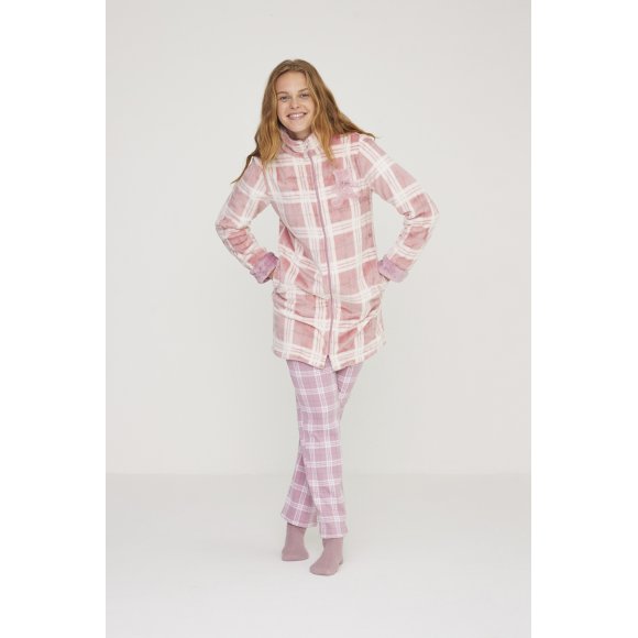 NOIDINOTTE - VESTAGLIA DONNA COD.GE2833PB401- ROSA