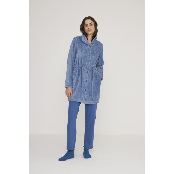 NOIDINOTTE - VESTAGLIA DONNA COD.GE2846PB401- AZZURRO