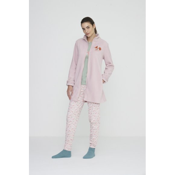 NOIDINOTTE - VESTAGLIA DONNA COD.GE2811PB402 - ROSA