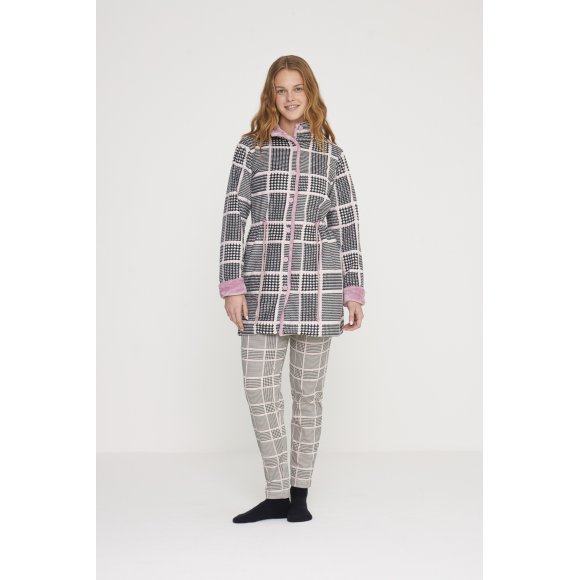 NOIDINOTTE - VESTAGLIA DONNA COD.GE2820 - ROSA