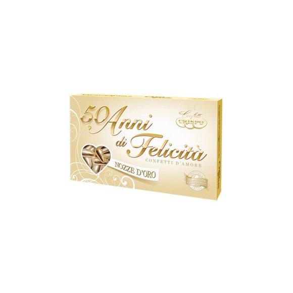 CRISPO - CONFETTI MANDORLA NATURALE NOZZE D'ORO 500GR