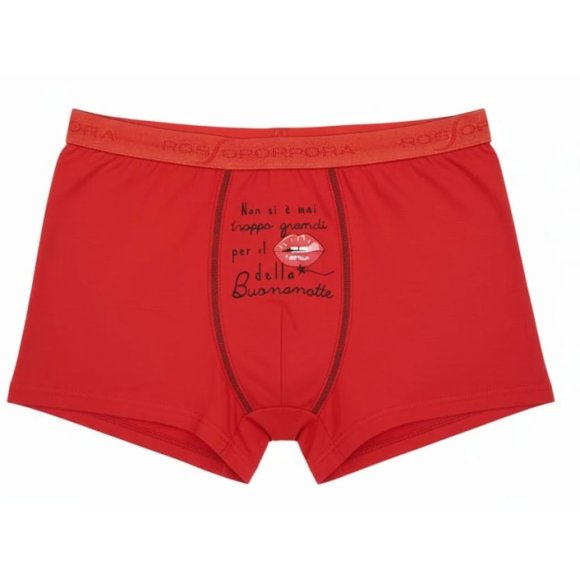 ROSSOPORPORA NATALE BOXER UOMO ART.NU510 - ROSSO ROSSOPORPORA NATALE BOXER UOMO ART.NU510 - ROSSO