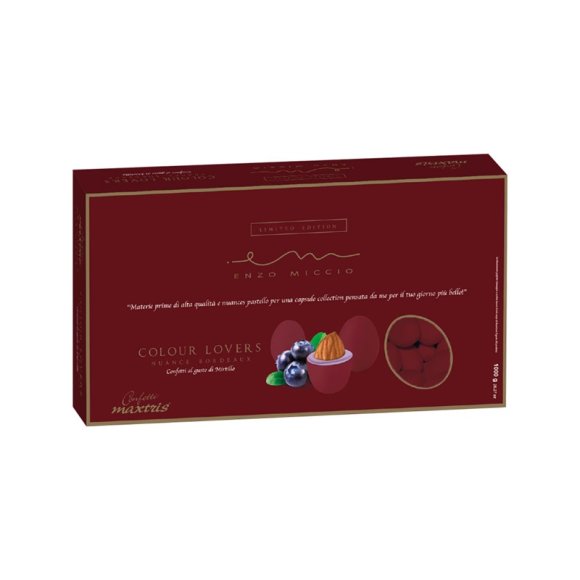 MAXTRIS - CONFETTI NUANCE GUSTO MIRTILLO 1 KG - BORDEAUX