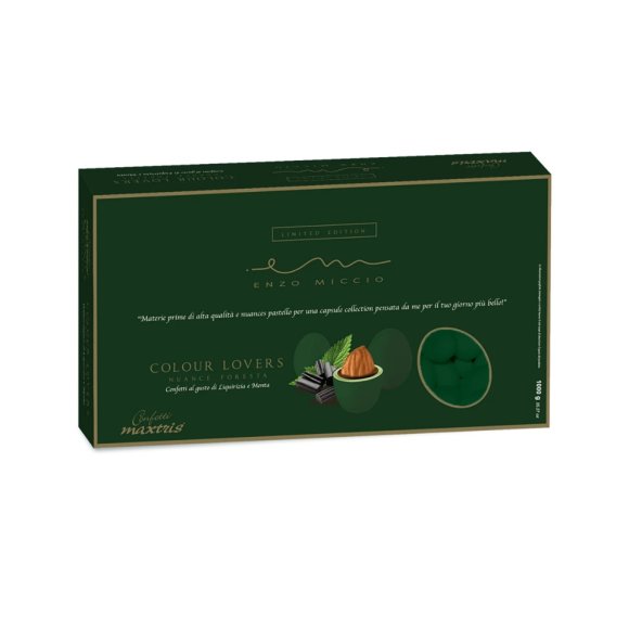 MAXTRIS - CONFETTI NUANCE LIQUIRIZIA E MENTA 1 KG - VERDE FORESTA