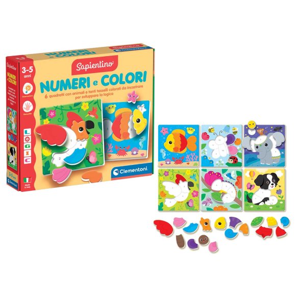 SAPIENTINO NUMERI E COLORI 16871