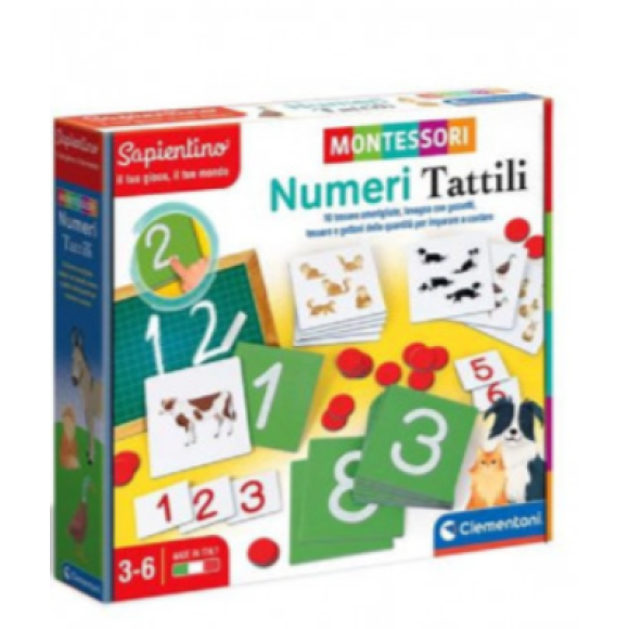 MONTESSORI NUMERI TATTILI 16854
