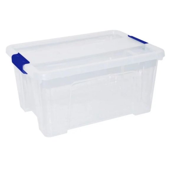 SCATOLA  PLASTICA NEWTON CON COPERCHIO - 15 Litri