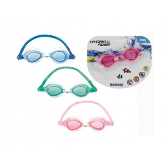 OCCHIALINI DA NUOTO IN SILICONE - COLORI ASSORTITI