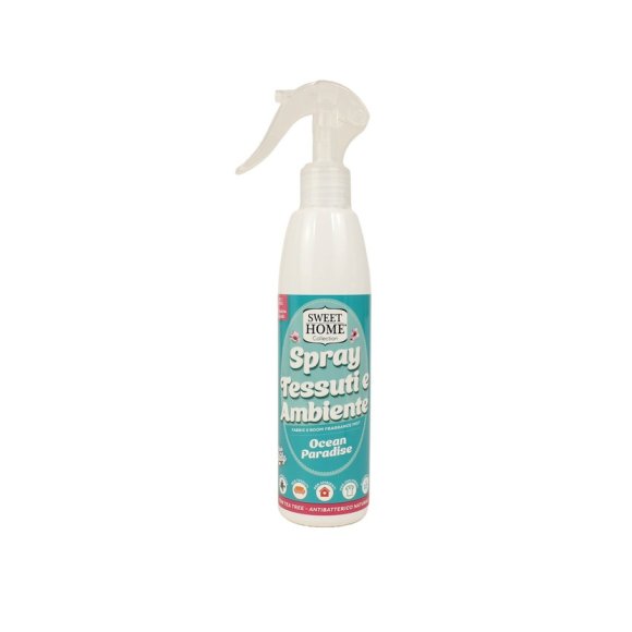 SWEET HOME PROFUMA TESSUTI e AMBIENTE CON ANTIBATTERICO NATURALE OCEAN PARADISE TRIGGER 250 ML