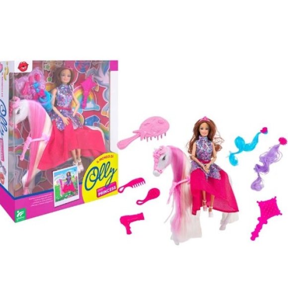 FASHION DOLL CON CAVALLO