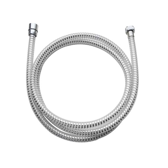FLESSIBILE ACCIAIO CROMATO CON DOPPIA AGGRAFFATURA - 150 CM