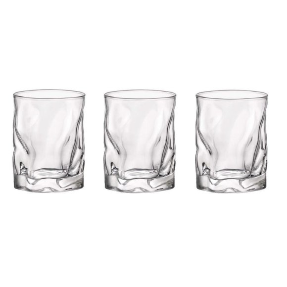 BORMIOLI - BICCHIERI LIQUORE "SORGENTE" - 3 PEZZI 