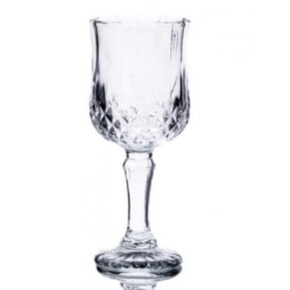  SET 6 CALICI VINO IN VETRO “OPTIC”