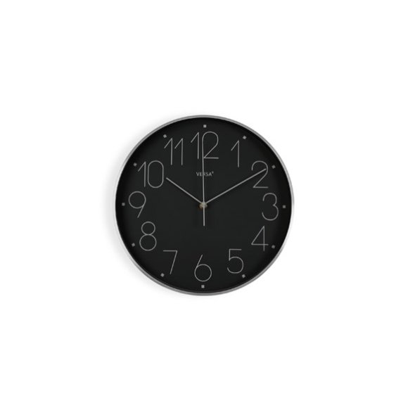 OROLOGIO DA PARETE IN PLASTICA - NERO