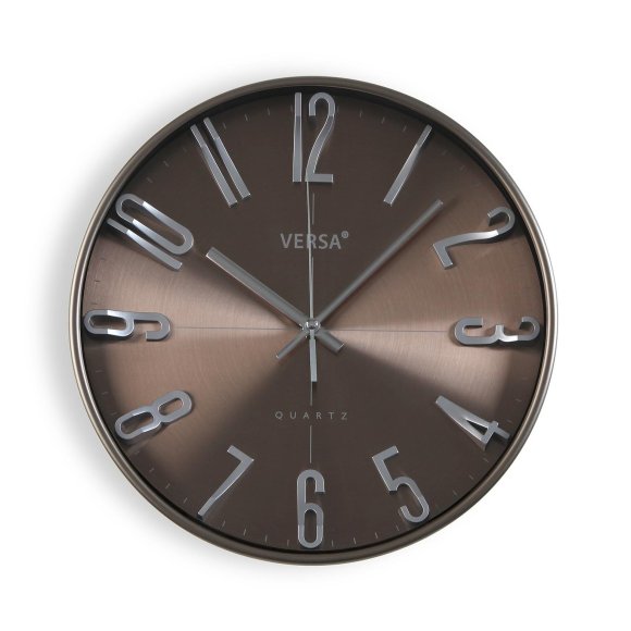 OROLOGIO DA PARETE - ARGENTO SCURO
