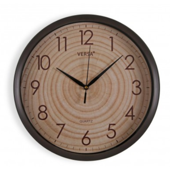 OROLOGIO DA PARETE EFFETTO LEGNO 30,6CM 19520178