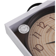 OROLOGIO DA PARETE EFFETTO LEGNO 30,6CM 19520178 OROLOGIO DA PARETE EFFETTO LEGNO 30,6CM 19520178