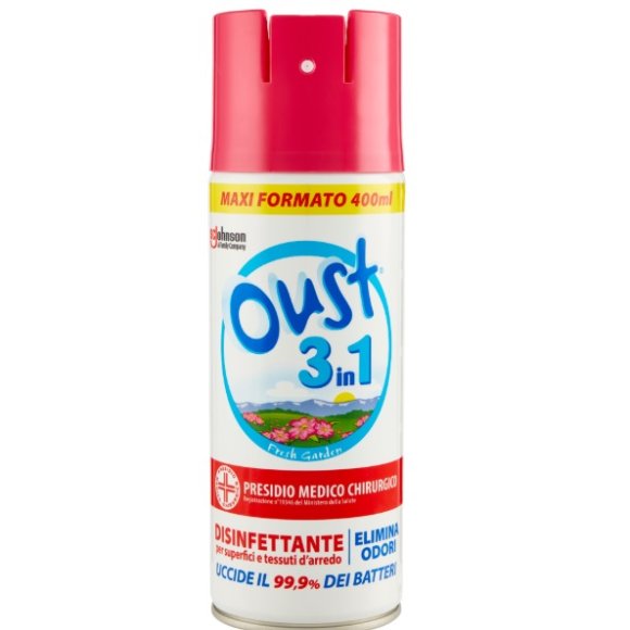 OUST 3IN1 ELIMINA&DISINFETTA 400ML