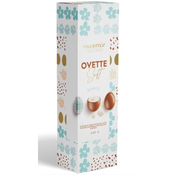 MAXTRIS - OVETTE CIOCCOLATO BIANCO - 200 GR