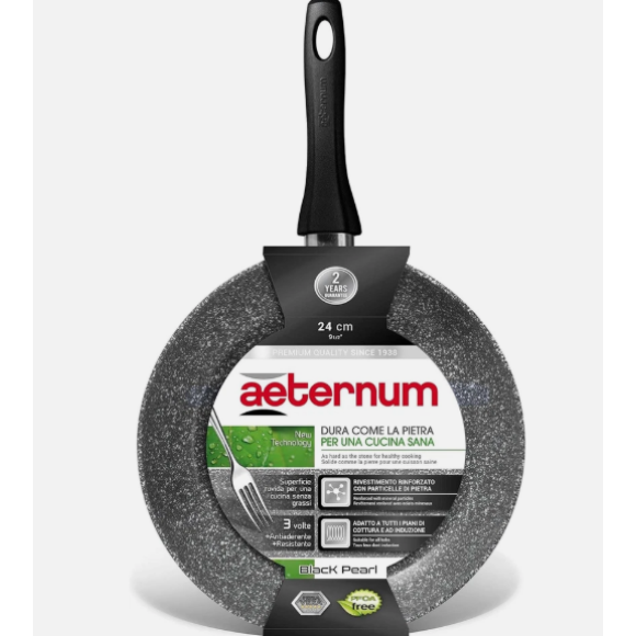 PADELLA BLACK PEARL INDUZIONE - 18CM PADELLA BLACK PEARL INDUZIONE - 18CM
