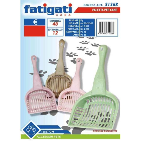 PALETTA PER CANE - COLORI ASSORTITI