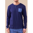 NOI DI NOTTE-Pigiama Uomo Caldo Cotone Articolo T-Rex FC3147