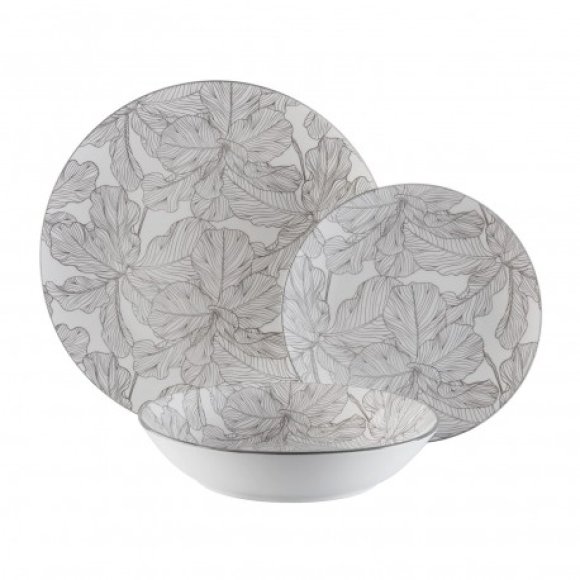 SERVIZIO PIATTI "PALMGREY" - 18 PEZZI