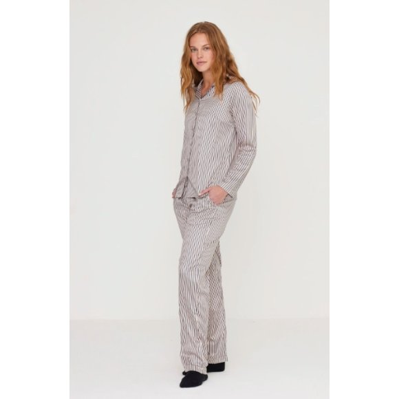 NOIDINOTTE - PIGIAMA DONNA RASO FA8923PB403 - PANNA